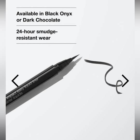 NEW FULL SIZE CLINIQUE HIGH IMPACT LIQUID EYE LINER IN BLACK - Picture 5 of 8